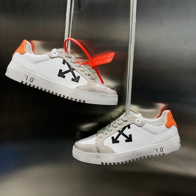 Off White Low Cut Shoes Mens ID:202104f167